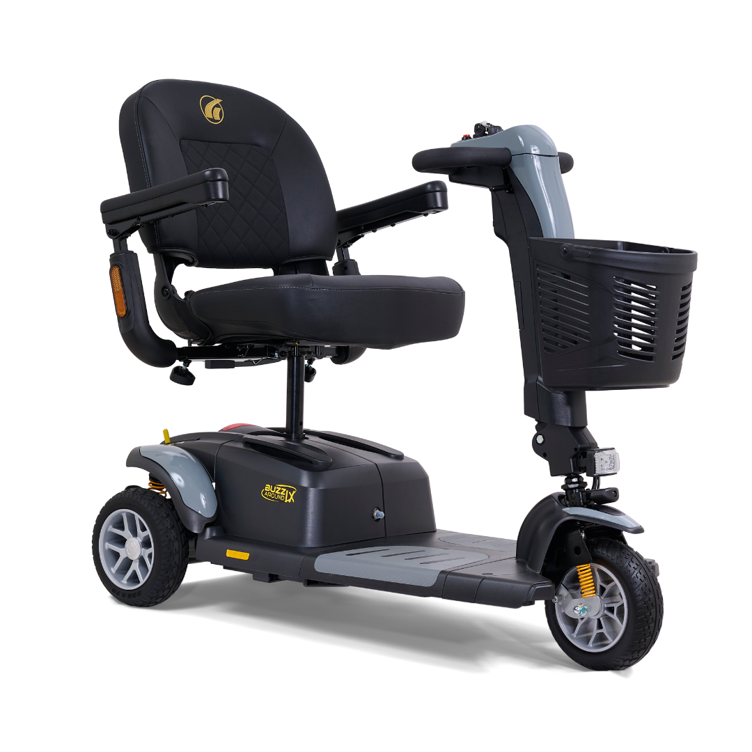 Golden Tech GB119A Buzzaround LX - Luxury 3 Wheel Portable Mobility Scooter - Senior.com Scooters